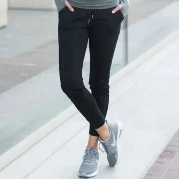 ZYIA Active Black Everywhere Zipper Joggers- Lightweight Athletic Joggers- XXS - Picture 5 of 15